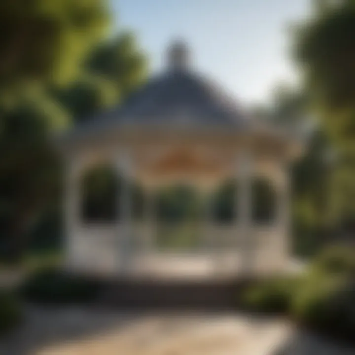 Architectural Elegance of South Bay Hexagon Gazebo