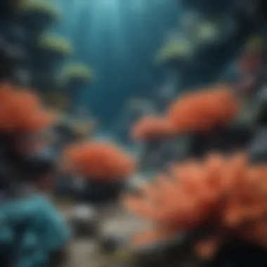 Marine Ecosystem Protection Blue Ocean with Vibrant Coral Reefs