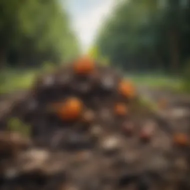 Detrimental Effects of Chemical Waste in Compost Chemical waste in compost heap
