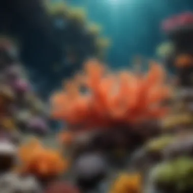 Colorful Coral Reefs underwater