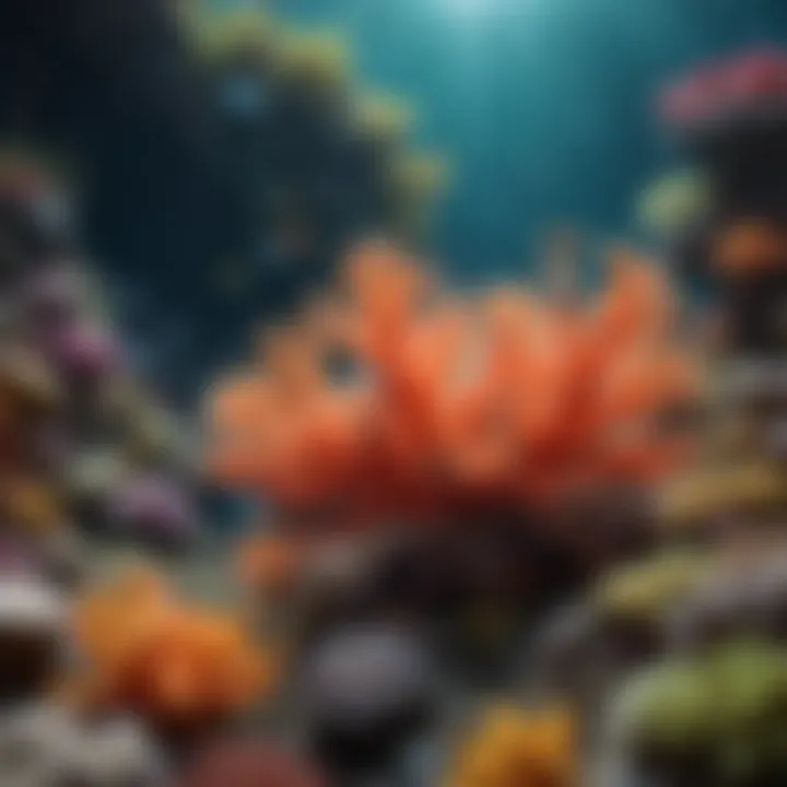 Colorful Coral Reefs underwater