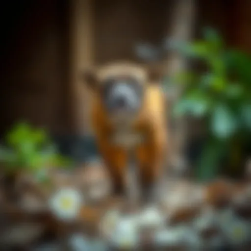 A variety of compostable materials