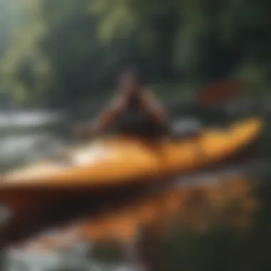 Biodegradable Options for Kayak Cleaning Visual representation of biodegradable options in kayak cleaning