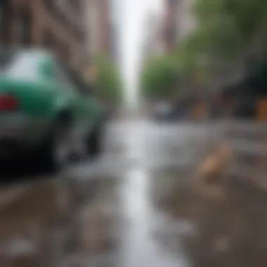 Community-Led Cleanup Efforts Volunteers cleaning city streets