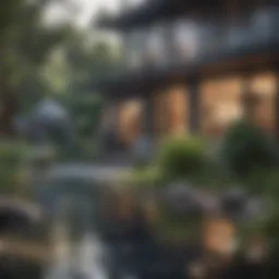 Innovative recycled water system installation in a modern home