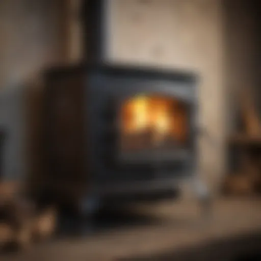 A collection of various wood stoves showcasing diverse designs and finishes.