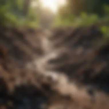 Transformation from Contamination to Remediation Comparison of contaminated soil vs remediated soil