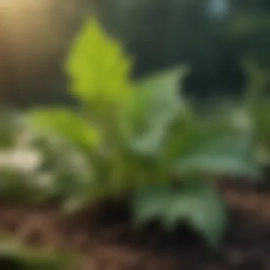Companion Planting Strategy Companion Planting to Deter Stinging Nettle Growth