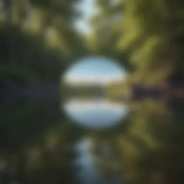 Crystal Clear Lake Reflection