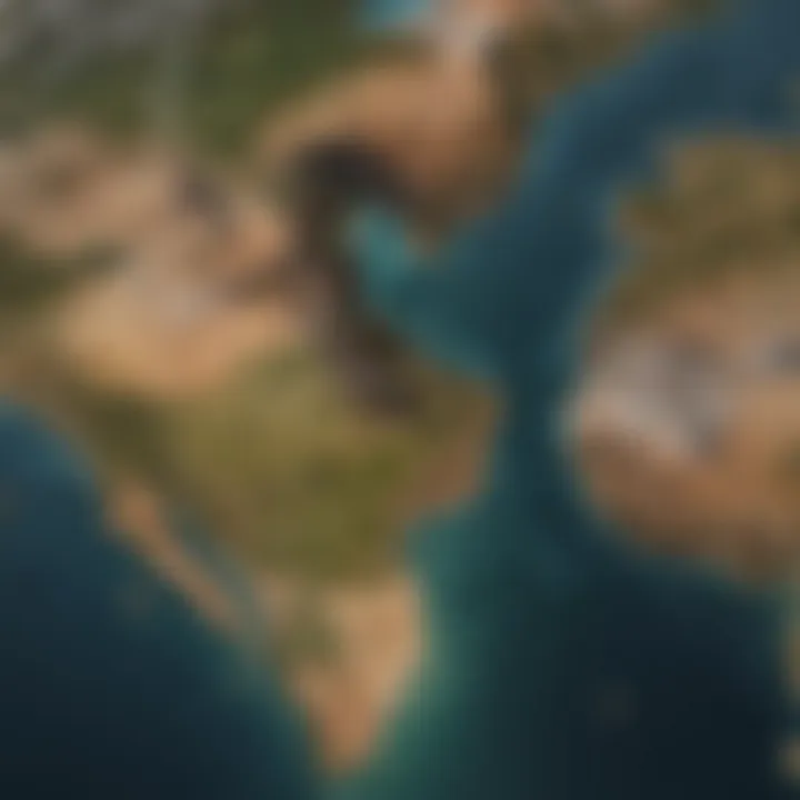 A map showcasing global oil reserves and their geopolitical significance