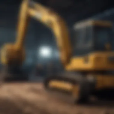 Machinery Mastery: Cutting-Edge Construction Equipment Cutting-edge construction machinery at work