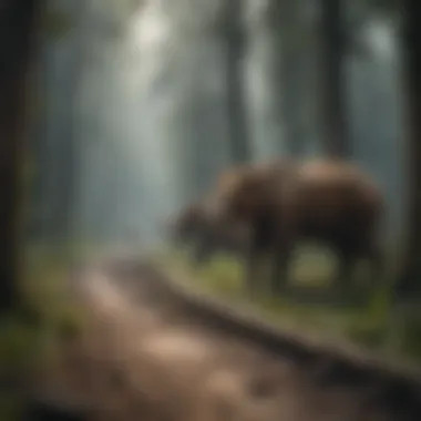 Decoding Deforestation's Climate Impact Illustration portraying deforestation impact on climate change