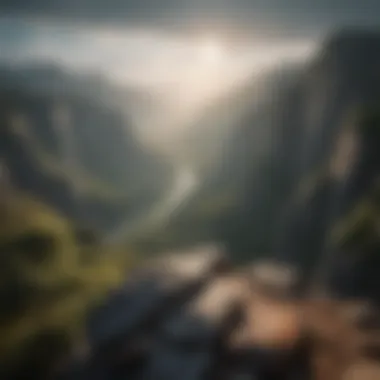 Dramatic Cliffside Overlook with Panoramic Views