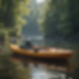 Durable Inflatable Kayak for Fishing