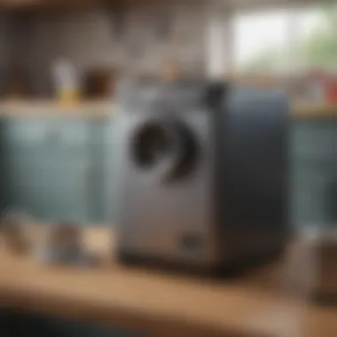 Donation box with an old kitchen appliance