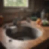 An old garbage disposal unit ready for disposal
