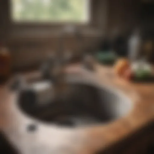 An old garbage disposal unit ready for disposal