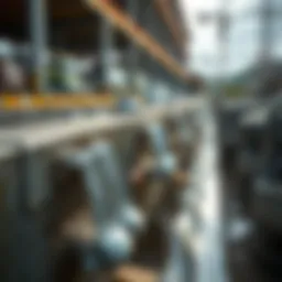 A well-designed water drainage system at a construction site