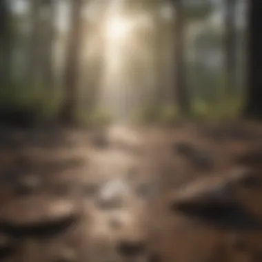 Ecosystem Changes in Drought-Stricken Forests A forest ecosystem affected by drought