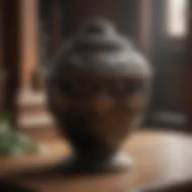 Elegance in Rest: A Stunning Burial Urn Elegant Burial Urn