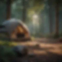 Enchanting Forest Campsite at Camp of America