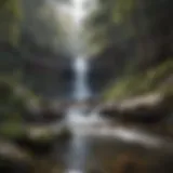 Enchanting Waterfall at Falls Creek