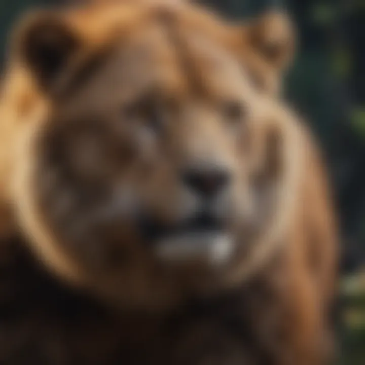 Infographic showcasing statistics on endangered species