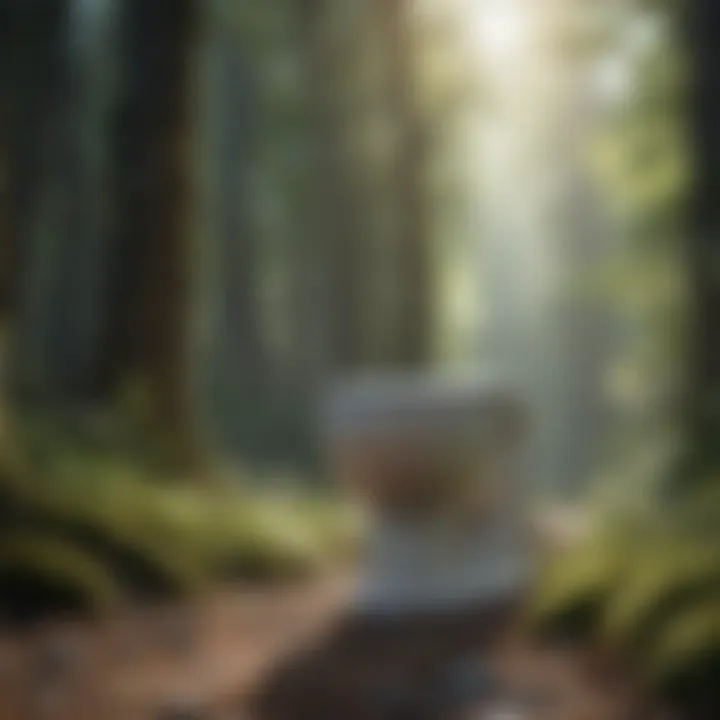 Infographic on environmental implications of improper toilet disposal