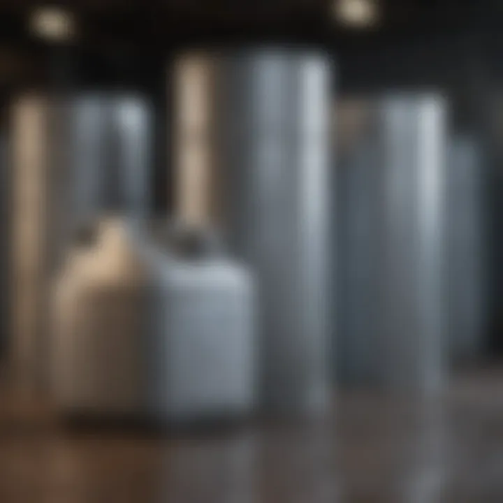 Types of gasoline storage containers
