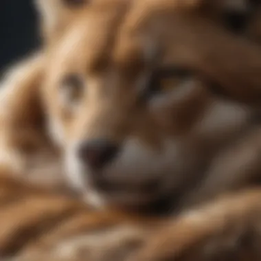 An informative poster depicting the ethical considerations in using animal pelts in educational contexts.