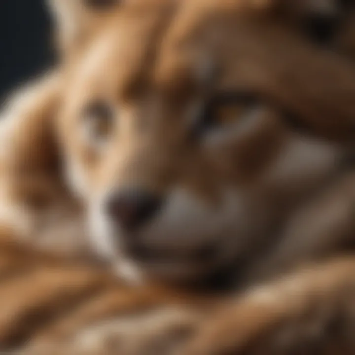 An informative poster depicting the ethical considerations in using animal pelts in educational contexts.