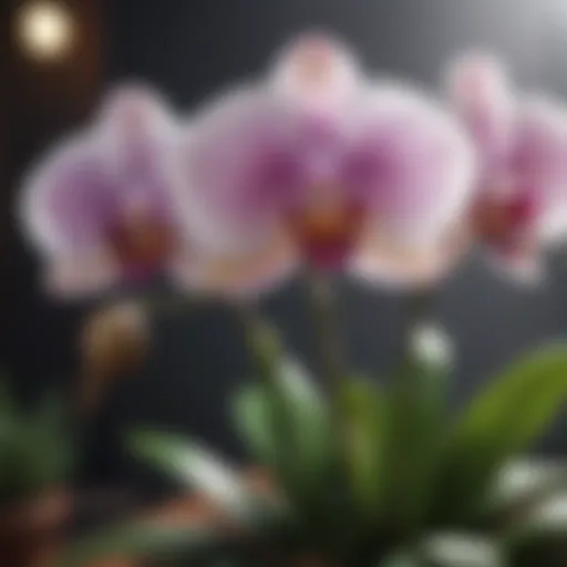 Exotic Orchids in Full Bloom