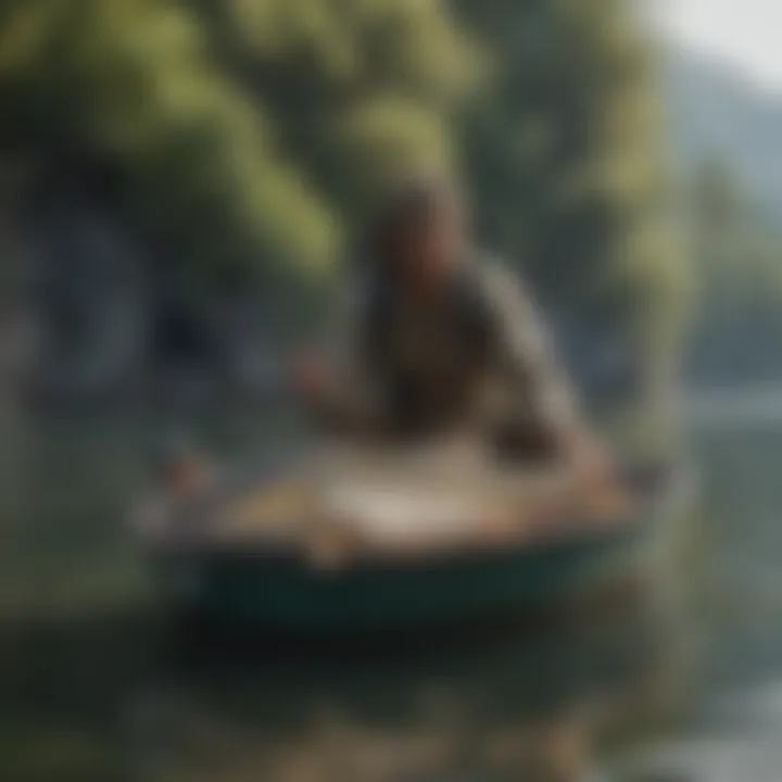 A group of friends enjoying a day of fishing on a rented boat
