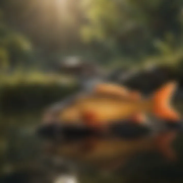 Colorful array of fish caught during fishing expedition