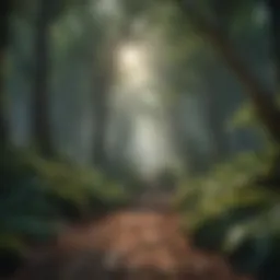 Enchanting Forest Canopy Exploration