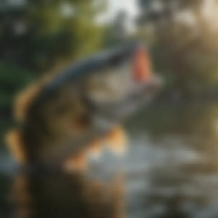 Bass Fishing in Lake Pontchartrain