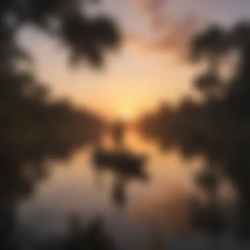 Sunset Fishing at Bayou St. John