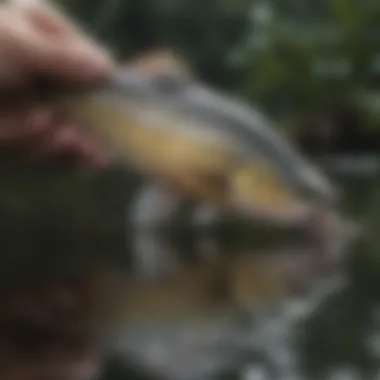 Intricate details of a Florida freshwater fishing license document