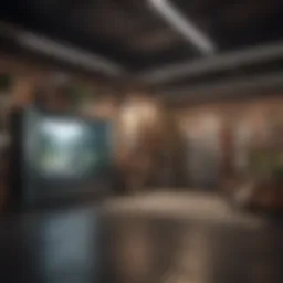 Contemporary life storage facility showcasing eco-friendly design.