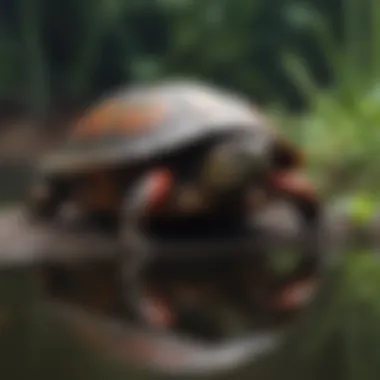 Colorful Painted Turtle