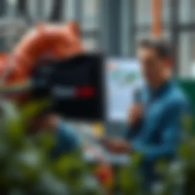 Curriculum Overview for Plant Operation Skills An instructor presenting a curriculum overview for plant operation skills