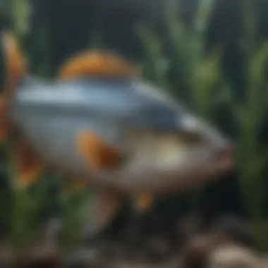 Close-up of various fish species found in Ontario's waters, showcasing biodiversity.