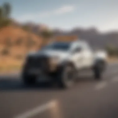 Patrol Vehicle in Action Road Ranger Patrol Vehicle on Highway
