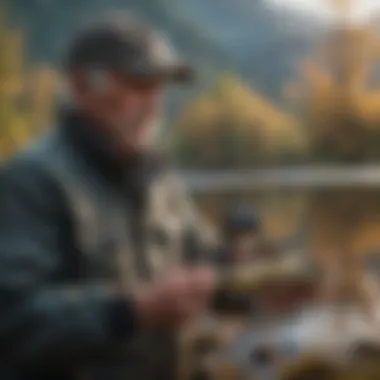 An assortment of fishing gear tailored for seniors