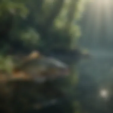 Underwater ecosystem illustrating ecological importance