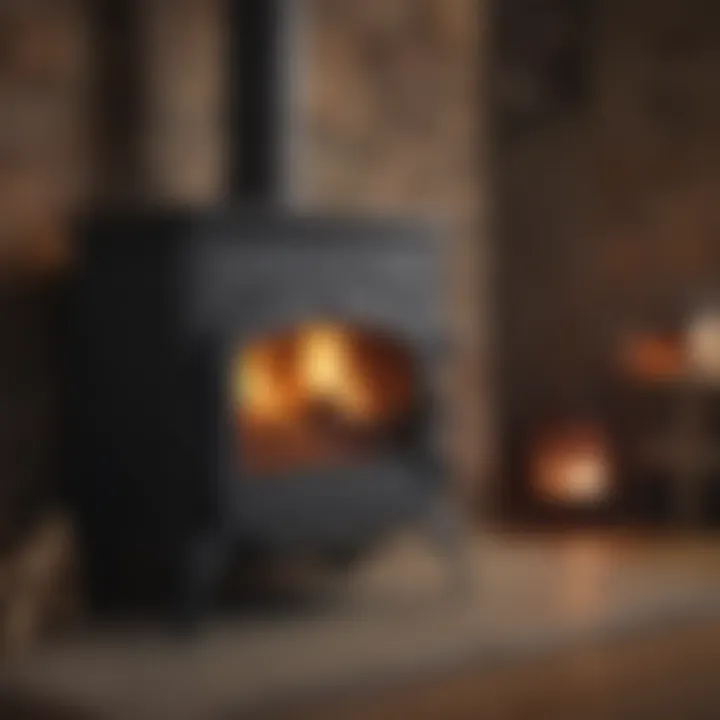 Energy efficiency comparison chart for wood burning stoves