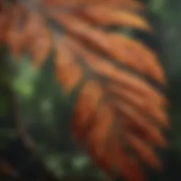 Exquisite Leaf Veins Network