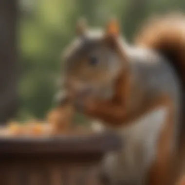 Risks of improper feeding practices for squirrels