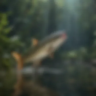 A close-up of aquatic life thriving in a healthy ecosystem, reflecting the results of responsible fishing practices.