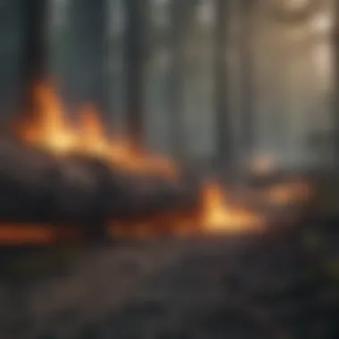 Forest Fires: Devastating Natural Habitats Forest fires ravaging natural habitats